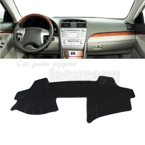For Toyota Camry 2007-2011 LHD Car Sun Shade Visor Pad Dashboard Cover Mat Black - Imagen 1 de 5