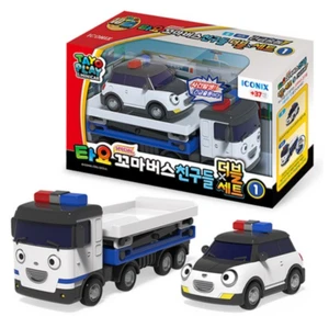 Tayo The Little Bus Friends Toy Special Double Set 1st Version โ Paul & Liz - Picture 1 of 4