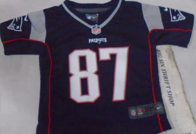 Camiseta de fútbol americano Nike NFL Rob Gronkowski New England Patriots 12 meses 12M Foto 1 de 2