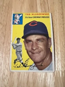 1954 Topps - Ted Kluszewski #7 White Back - Picture 1 of 2