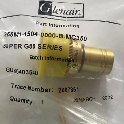 SuperG55 Series , Dry-Mate Subsea Connectors , G55M1-1504-0000-B-MC350 - Image 1 of 4
