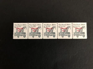 U.S. Stamps, Scott # 2129a, PNC5 # 1, 8.5c Tow Truck, MNH - Picture 1 of 2