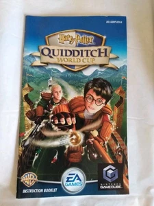 Harry Potter Quidditch (Nintendo GameCube) PAL Manual / Instruction Booklet Only - Picture 1 of 1