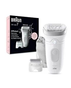 Braun Silk-épil 7 Hair Removal Epilator, Shaver/Trimmer SE7-041, Damaged Box Fs - Picture 1 of 2