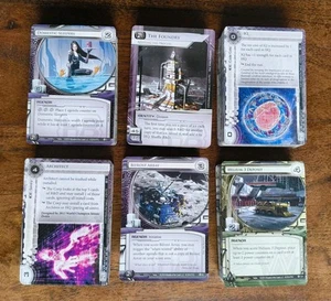 Android Netrunner Lunar Cycle, alle 6 Packungen, sehr guter Zustand, nur Karten, kostenloser Versand - Bild 1 von 6