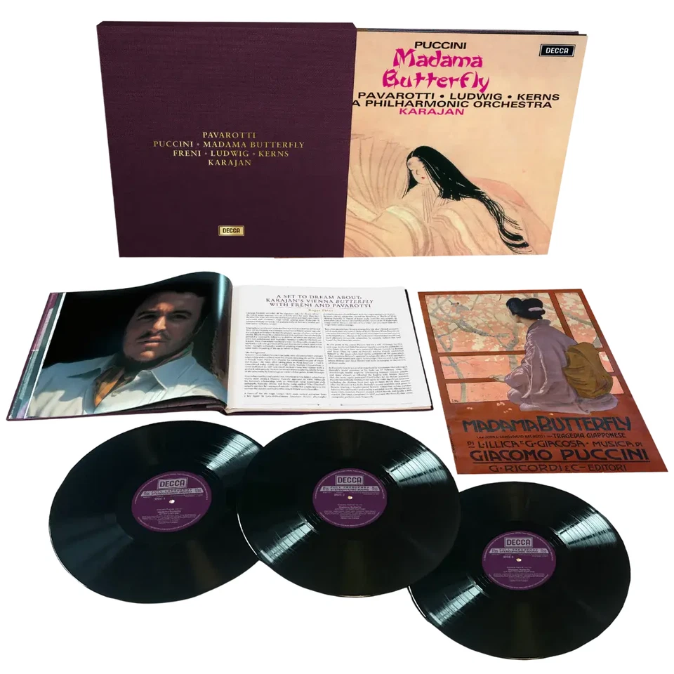 Luciano Pavarotti - Puccini: Madama Butterfly [Box Set] NEW Vinyl - Image 1 of 1