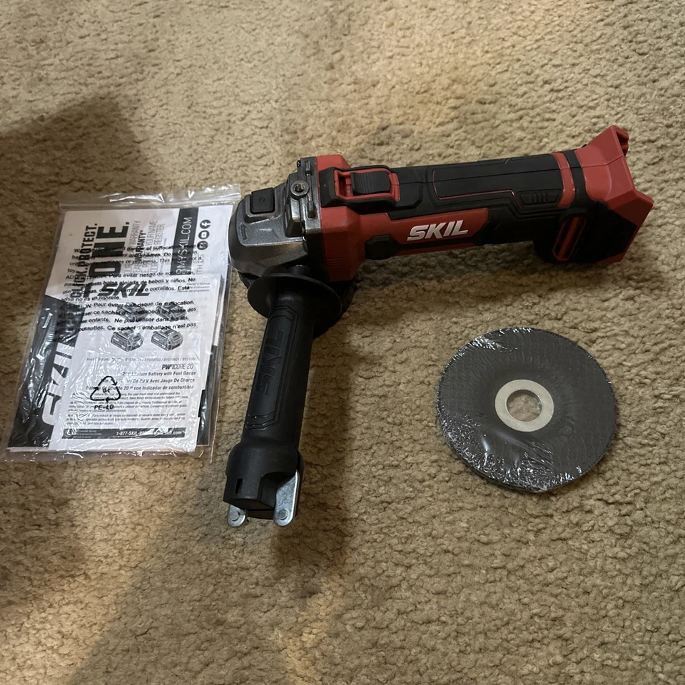Skil AG290202 Angle Grinder Kit Cordless 8500 RPM Open Box
