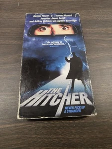 1986 The Hitcher VHS Rare VTG Horror Thriller OOP Movie - Picture 1 of 6