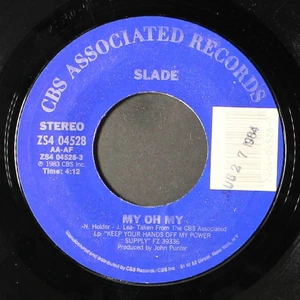 SLADE: my oh my / high and dry CBS 7" Single 45 RPM - Picture 1 of 2
