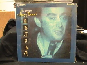A Toast to Lenny Bruce 1984 Laserdisc LD Carlin Allen Cosby Kirby Sahl Greene R - Picture 1 of 18