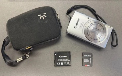 Cannon Power Shot Elph 135 W/ Batt, Charger, SD, Tested And Working!! Near Mint! - Image 1 of 2