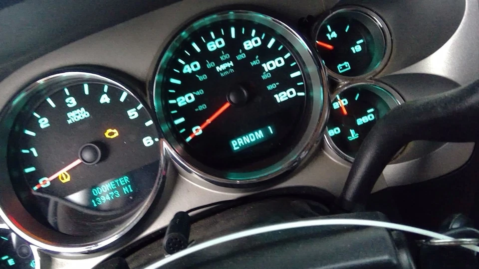 Speedometer Cluster MPH US Market Fits 07-12 SIERRA 2500 PICKUP 5011832 - Изображение 1 из 1