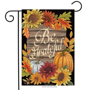 Briarwood Lane Be Grateful Herbst Garten Flagge - Bild 1 von 3