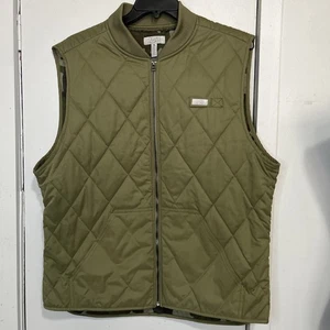 Ocean+ Coast Green Military Jacke Weste XL Polyester gesteppt isoliert - Bild 1 von 7