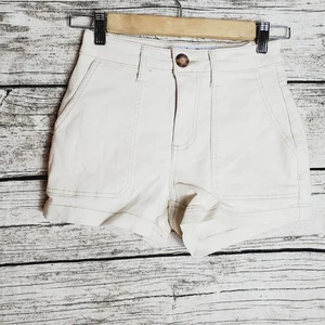 Indigo High Rise Shorts Size 1 - Picture 1 of 7