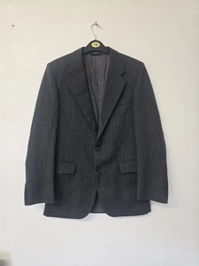 Christian Dior Blazer Jacke Herren Wolle Le Monsieur Mantel Grau 36 Reg - Bild 1 von 7