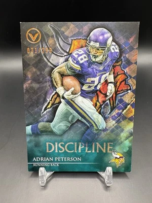 2014 Adrian Peterson Topps Valor # 100 Discipline /299 Vikings HOF - Image 1 of 2