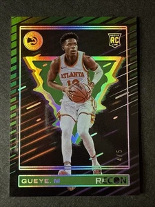 2023-24 Recon Mouhamed Gueye Rookie Card RC Holo Green /5 #217 - Picture 1 of 7