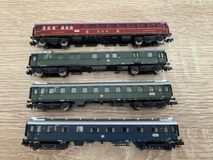 4 Trix Spur N Passenger Cars Of The DB Good Condition Without OVP - Picture 1 of 6