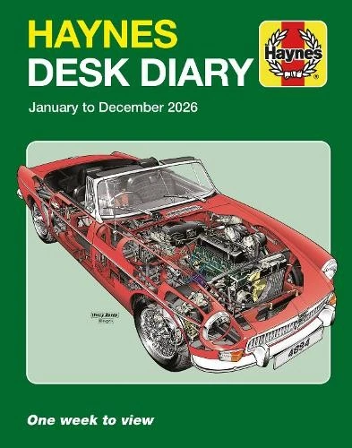 Haynes 2026 Desk Diary - 9781785219412 - Image 1 of 1