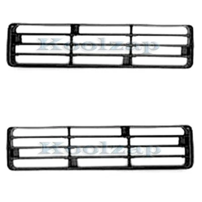 For 91-93 Ramcharger & D150 D250 D350 Truck Front Upper Grille Insert SET PAIR Foto 1 de 4