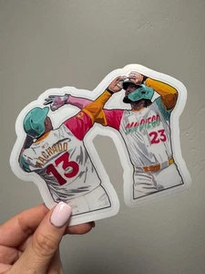 Fernando Tatis Jr. Machado AUFKLEBER - San Diego Padres Parodie Vektor Sticker MLB - Bild 1 von 2