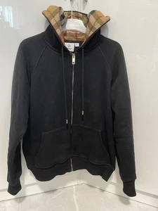 Burberry Zip Up Hoodie Schwarz - Bild 1 von 4