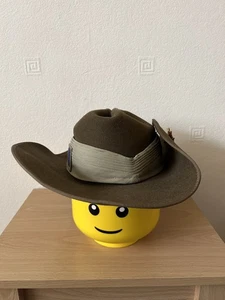Australian Mountcastle Army Slouch Digger Bush Military Felt Hat Size 54 - Picture 1 of 9
