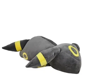 Nachtara Umbreon schlafend Plüschtier Anime Stofftier Spielzeug 80cm XXL *NEU* - Bild 1 von 2