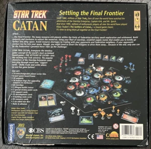 Juego de Mesa Catan Star Trek - MFG3003 Nuevas Piezas Precintadas Caja Mala - Imagen 1 de 17