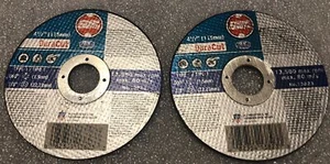 (Lot Of 2) Free-Cut 4.5 X .060 X 7/8 In Cut-Off Wheel,No 13823,  Ali Industries - Picture 1 of 5