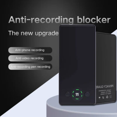 Dispositivo portátil de protección contra interferencias dispositivo antiescuchas nuevo Foto 1 de 4