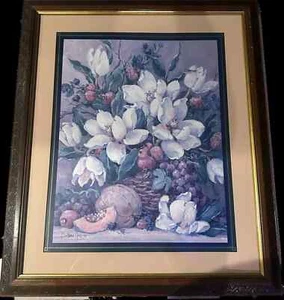 Barbara Mock 'Fruit And Magnolias' C/3/3/4 - Picture 1 of 6