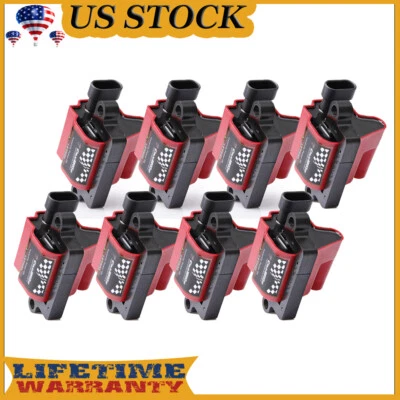 8-Pieces Square Ignition Coils UF271 for 2003-2007 GMC Savana/Yukon/Sierra 1500 - Image 1 of 4
