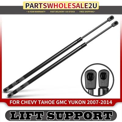 2x Soportes de elevación de capó puntales de amortiguador para Cadillac Avalanche Escalade Tahoe 2007-14 Foto 1 de 4