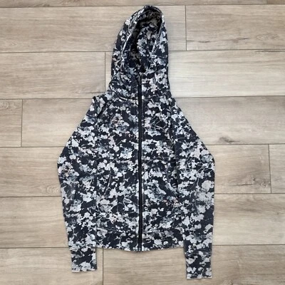 Sudadera con Capucha Lululemon Floral Cremallera Completa para Mujer Talla 6 Entrenamiento Informal Aire Libre Foto 1 de 4