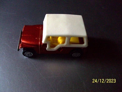 Corgi Jeep CJ-6  braun metallic NEUZUSTAND MIT DACH AHK Gt. Britain - Bild 1 von 4