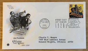 Jazz Flourishes First Day Of Issue Stamps - Picture 1 of 1