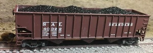 Realistic Coal Loads for Bowser/Stewart 70 Ton 14 Panel Hopper - Picture 1 of 2