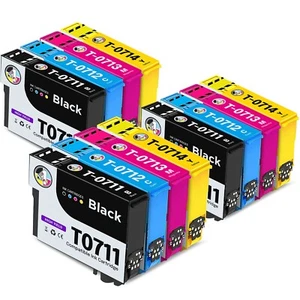 3er Set 715 Tintenpatronen für Epson Stylus SX415 SX515W SX200 SX410 SX218 SX215 - Bild 1 von 8