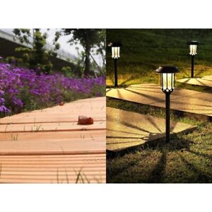 Rollout Wooden Pathway and 8 Pack Solar Powered Lights Home Garden Furniture