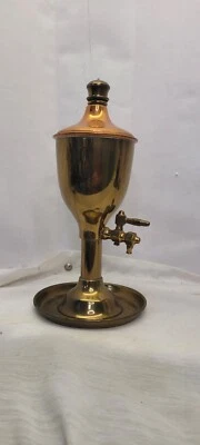 Antique Victorian Copper Samovar - Imagem 1 de 4