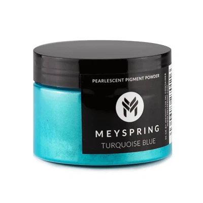 MEYSPRING Turquoise Blue Mica Powder for Epoxy - Resin Color Pigment  - Image 1 of 4