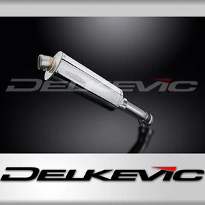 BMW K1300GT 2009-2011 Delkevic Slip On 14" Oval Stainless Exhaust Muffler Kit - Picture 1 of 4