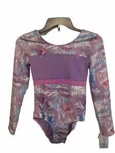 Cat & Jack Purple Sparkler Leotard Size L (10-12) Fast Shipping Gymnastics New - Picture 1 of 6