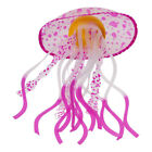 Silicone Glow Ornaments Fluorescent Jellyfish  Aquarium Decoration