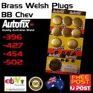 Nuevo Big Block Chev 396 427 454 Latón Welch Núcleo Congelado Juego Galería Kit - Imagen 1 de 2