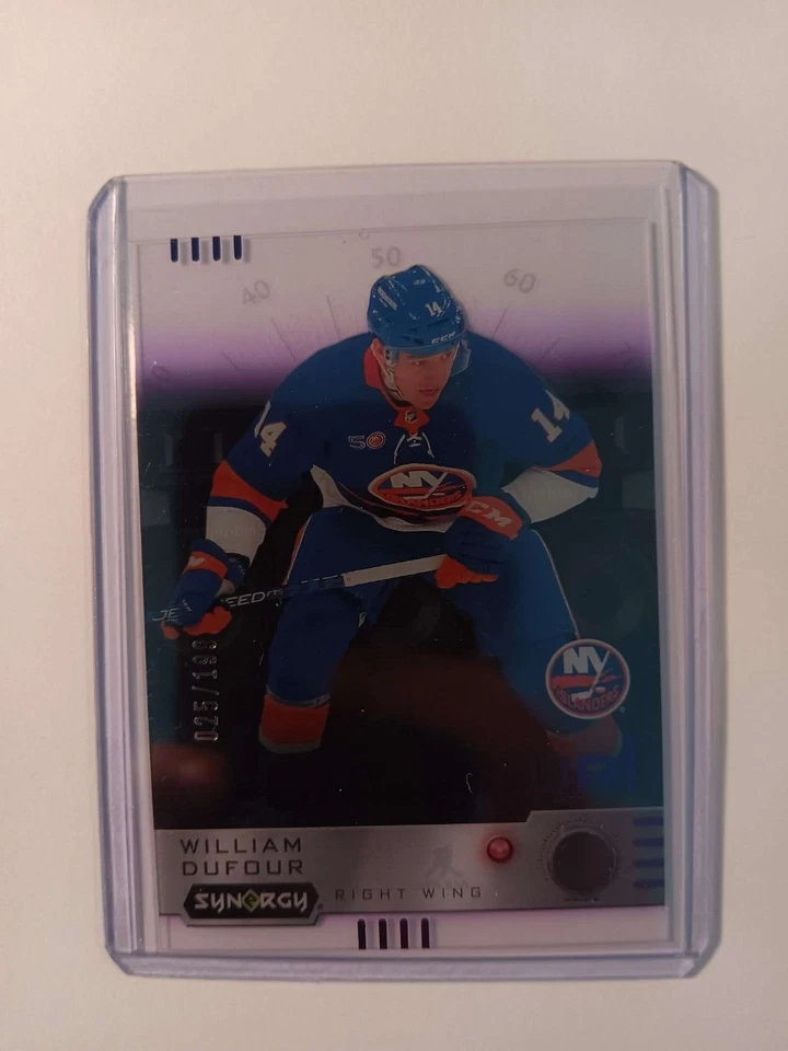 2023-24 Upper Deck Synergy  Cranked Up William Dufour RC Rookie #cr-wd #025/199 - Image 1 of 1