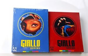 Giallo Essentials Red + Blue Limited Edition [Blu Ray] Arrow Box Set - NEW!