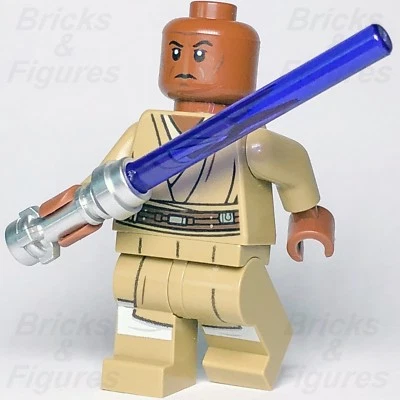 LEGO Star Wars Mace Windu Minifigure Jedi Master Clone Wars General 75199 sw0889 - Image 1 of 3